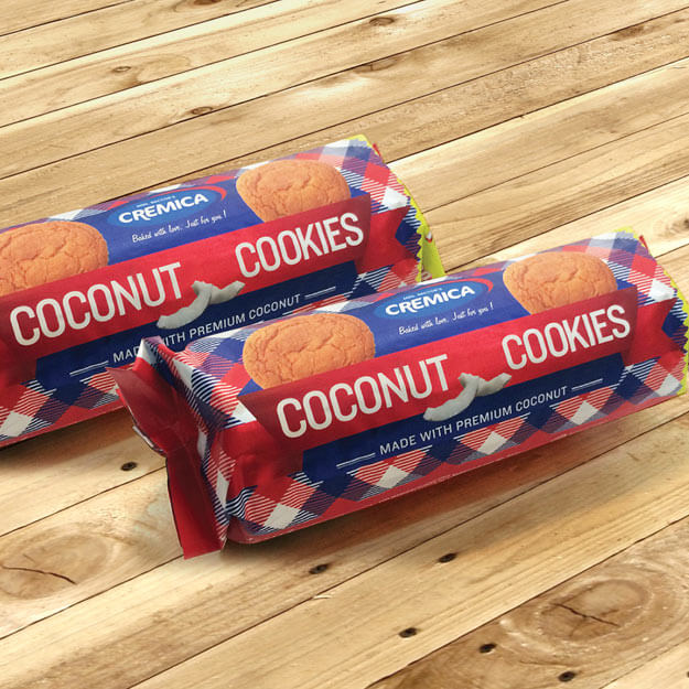 cremica cookies pack design