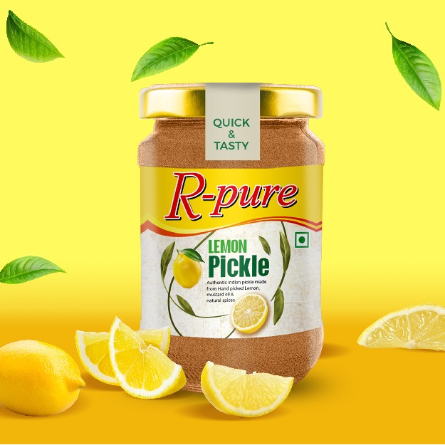 r pure lemon pickle packaging